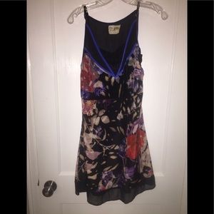 Free People silk slip dress